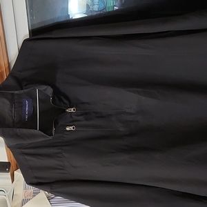 3xl black active pullover 1/4 zip